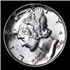 Image 2 : 1943-p Mercury Dime 10c Grades GEM++ FSB
