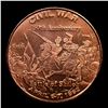 Image 2 : Lot of 4 1oz .999 Commerative Copper Medalions
