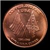Image 3 : Lot of 4 1oz .999 Commerative Copper Medalions
