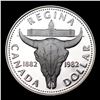 Image 3 : Proof 1982 Canada $1 Silver Specimen Canada Dollar KM# 133 $1 Grades GEM++ Proof Deep Cameo