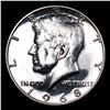 Image 2 : Proof 1968-s Kennedy Half Dollar 50c Grades GEM++ Proof Cameo