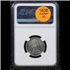 Image 3 : NGC 1967 Canada 25c Silver Graded ms64 By NGC