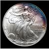 Image 2 : 2004-p Silver Eagle Dollar $1 Grades GEM+++ Unc