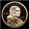 Image 8 : Proof Group of 5 2000-2008 Sacagewea 1 Dollar Coins, Gem++ Grades GEM++ Proof Deep Cameo