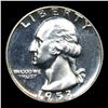 Image 2 : Proof 1953 Washington Quarter 25c Grades GEM++ Proof Cameo