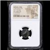 Image 2 : NGC Aeolis,Cyme c.3rd Century BC AE17(4.67g) obv eagle stg. Rv oinochoe Graded Choice Fine By NGC