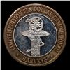 Image 2 : Harveys .999 Fine Silver  Las Vegas Nevada Limited Edition $10 Gaming Token