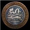 Image 3 : Harveys .999 Fine Silver  Las Vegas Nevada Limited Edition $10 Gaming Token