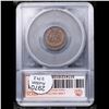 Image 5 : ***Auction Highlight*** 1877 Indian Cent 1c Graded vg8 BY SEGS (fc)