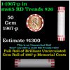 Image 1 : Shotgun Lincoln 1c roll, 1967-p 50 pcs Bank Wrapper.