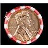 Image 2 : Shotgun Lincoln 1c roll, 1964-d 50 pcs Bank Wrapper.