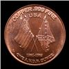 Image 2 : Lot of 4 1oz .999 Commerative Copper Medalions