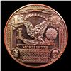 Image 9 : Lot of 4 1oz .999 Commerative Copper Medalions