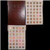 Virtually Complete Lincoln Cent Book 1946-1966 63 coins