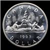 Image 3 : ***Auction Highlight*** 1963 Canada Dollar $1 Graded ms67 PL By SEGS (fc)