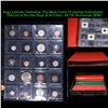 Image 1 : Huge Liifetime Collection - Too Many Coins To Auction Individually - This Lot is For One Page of 20 