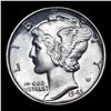 Image 2 : 1943-p Mercury Dime 10c Grades GEM++ FSB