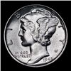 Image 2 : 1945-d Mercury Dime 10c Grades GEM++ FSB