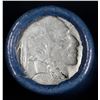 Image 2 : Buffalo Nickel Shotgun Roll in Old Bank Style 'Bell Telephone'  Wrapper 1927 &d Mint Ends