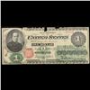 Image 2 : ***Auction Highlight*** 1862 $1 Large Size Legal Tender Note "The GreenBack" Fr-16c Grades xf detail