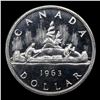 Image 3 : ***Auction Highlight*** 1963 Canada Dollar $1 Graded ms67 PL By SEGS (fc)