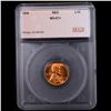 Image 4 : ***Auction Highlight*** 1939-p Lincoln Cent Near TOP POP! 1c Graded ms67+ rd BY SEGS (fc)