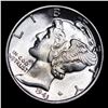 Image 2 : 1943-p Mercury Dime 10c Grades GEM++ Unc