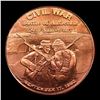 Image 2 : Lot of 4 1oz .999 Commerative Copper Medalions