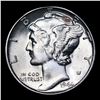 Image 2 : 1944-p Mercury Dime 10c Grades GEM+ Unc