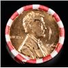 Image 2 : Shotgun Lincoln 1c roll, 1962-d 50 pcs Bank Wrapper.