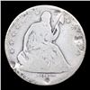 Image 2 : 1867-p Seated Half Dollar 50c Grades vg details