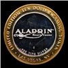 Image 2 : Aladdin .999 Fine Silver  Las Vegas Nevada Limited Edition $10 Gaming Token