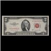 Image 2 : 1953B $2 Red Seal United States Note Grades Choice AU/BU Slider