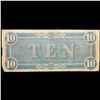 Image 3 : 1864 $10 Confederate Note, T68 Grades Select AU