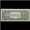 Image 3 : **Star Note** 1957B $1 Blue Seal Silver Certificate Grades Gem CU