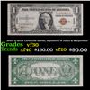 Image 1 : 1935A $1 Silver Certificate Hawaii, Signatures of Julian & Morgenthau Grades vf++