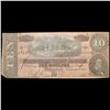 Image 2 : 1864 $10 Confederate Note, T68 Grades vf++
