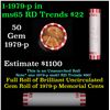 Image 1 : Shotgun Lincoln 1c roll, 1979-p 50 pcs Bank Wrapper.