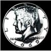 Image 2 : Proof 1969-s Kennedy Half Dollar 50c Grades GEM+ Proof