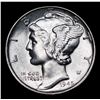 Image 2 : ***Auction Highlight*** 1945-d Mercury Dime 10c Graded GEM++ FSB BY USCG (fc)
