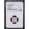 Image 2 : NGC 1911 Canada 10 Cents Silver Graded f details By NGC
