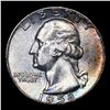 Image 2 : 1958-p Washington Quarter 25c Grades GEM++ Unc