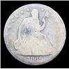 Image 2 : 1869-p Seated Half Dollar 50c Grades g+