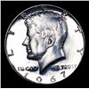 Image 2 : 1967 SMS Kennedy Half Dollar 50c Grades sp66+ cam