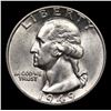 Image 2 : 1949-p Washington Quarter 25c Grades GEM+ Unc