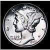 Image 2 : 1942-p Mercury Dime 10c Grades GEM++ Unc