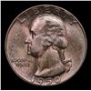Image 2 : 1950-s Washington Quarter 25c Grades GEM+ Unc