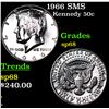 Image 1 : 1966 SMS Kennedy Half Dollar 50c Grades sp68