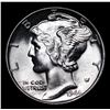 Image 2 : 1944-p Mercury Dime 10c Grades GEM++ Unc