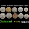 Image 1 : Group of 10 Various Nevada Gaming Tokens